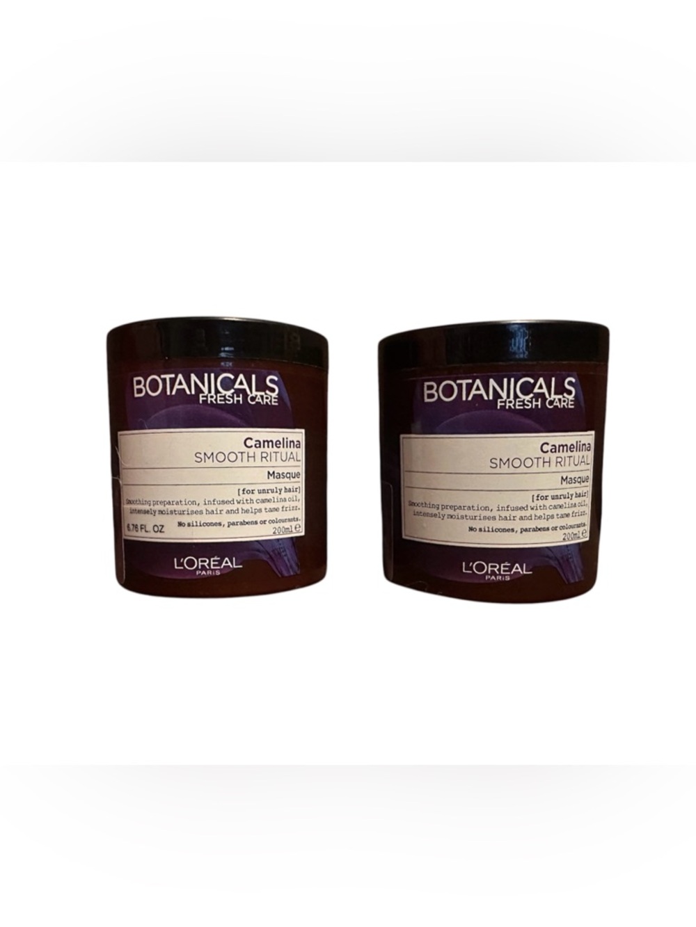L’Oréal Botanicals Fresh Care Camelina Smooth Ritual Masque 6.76 fl oz, 2 Pack